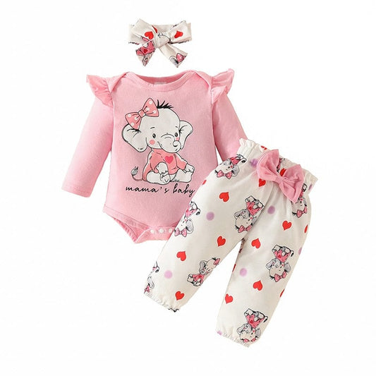 Babbie Bliss Baby set for girls Funny style